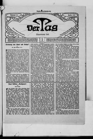 Der Tag vom 02.07.1912