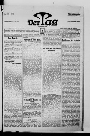 Der Tag vom 02.07.1912