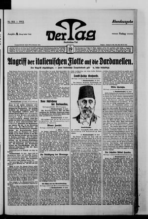 Der Tag vom 19.07.1912