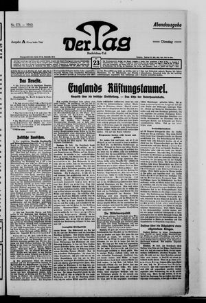 Der Tag on Jul 23, 1912
