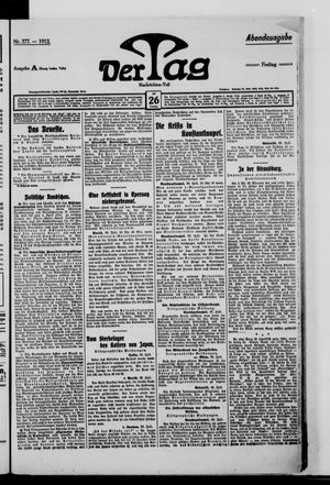 Der Tag vom 26.07.1912