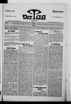Der Tag on Aug 24, 1912