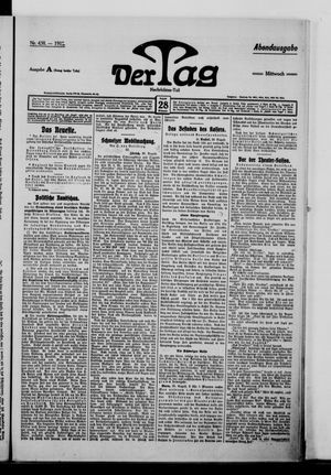 Der Tag vom 28.08.1912