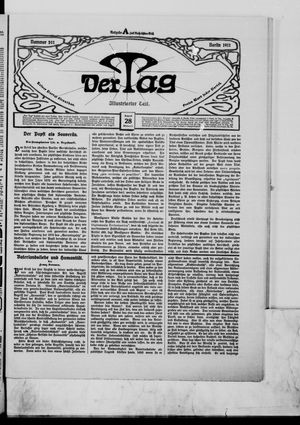 Der Tag vom 28.08.1912