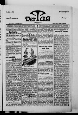 Der Tag vom 06.09.1912