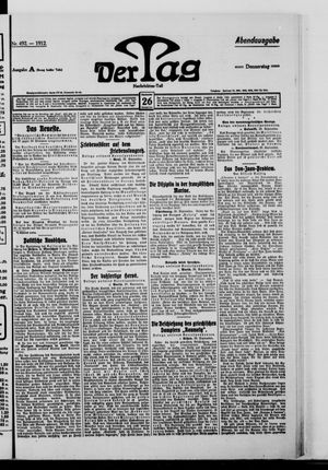Der Tag vom 26.09.1912