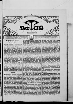 Der Tag vom 05.10.1912