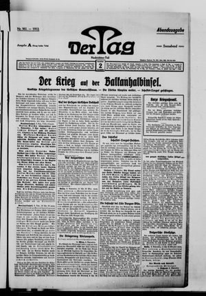 Der Tag on Nov 2, 1912