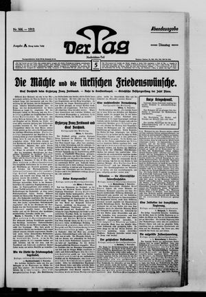 Der Tag vom 05.11.1912