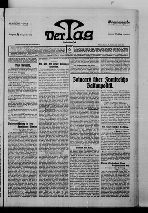Der Tag vom 06.12.1912