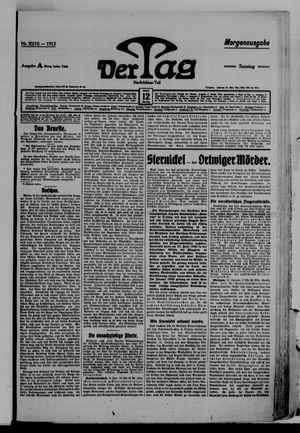 Der Tag vom 12.01.1913