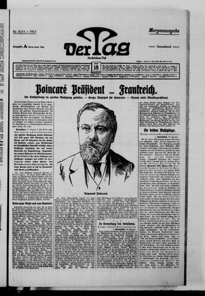 Der Tag on Jan 18, 1913