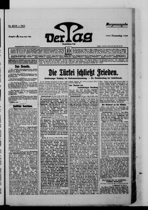 Der Tag on Jan 23, 1913