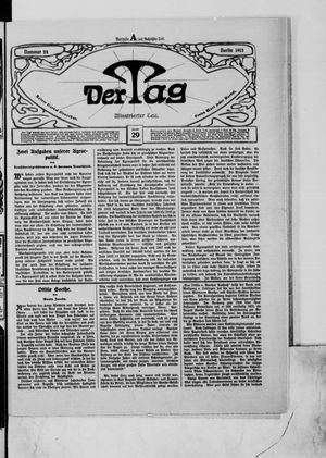 Der Tag vom 29.01.1913