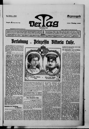 Der Tag vom 11.02.1913