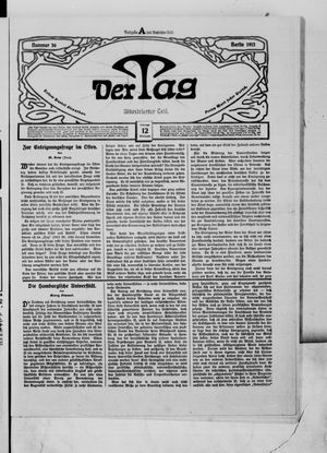Der Tag on Feb 12, 1913