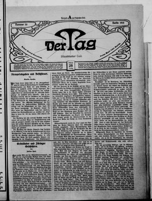 Der Tag on Feb 28, 1913