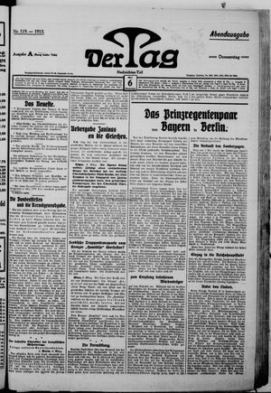 Der Tag vom 06.03.1913