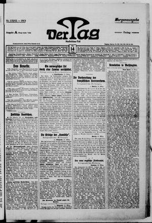 Der Tag vom 14.03.1913
