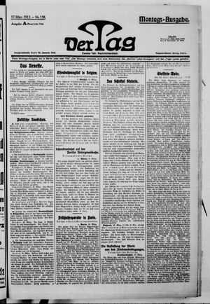 Der Tag on Mar 17, 1913