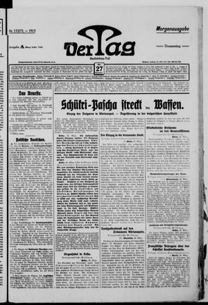 Der Tag vom 27.03.1913