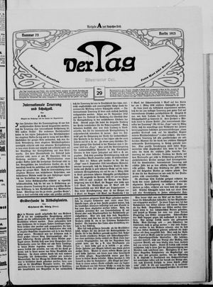 Der Tag vom 29.03.1913
