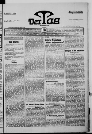 Der Tag vom 30.03.1913