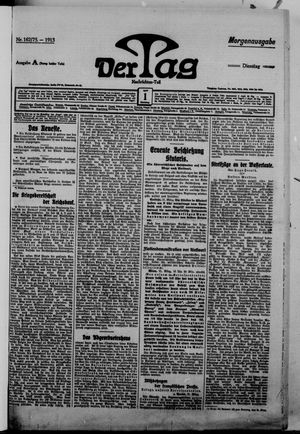 Der Tag vom 01.04.1913