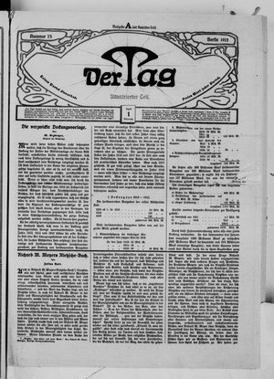 Der Tag vom 01.04.1913