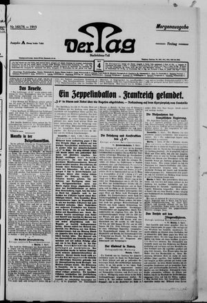 Der Tag on Apr 4, 1913