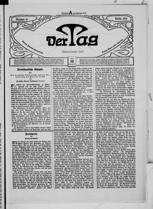 Der Tag on Apr 19, 1913