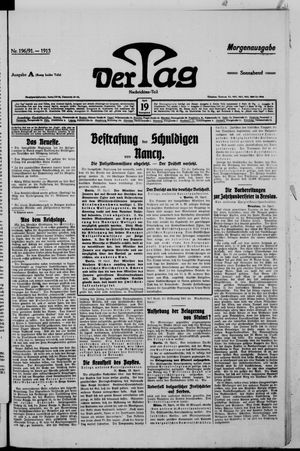 Der Tag on Apr 19, 1913