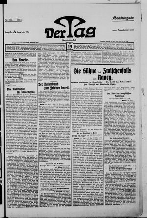 Der Tag on Apr 19, 1913