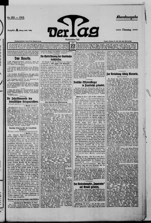 Der Tag vom 22.04.1913