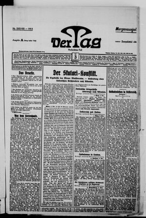 Der Tag vom 03.05.1913