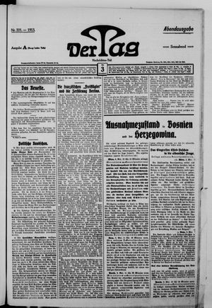 Der Tag vom 03.05.1913