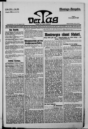 Der Tag on May 5, 1913