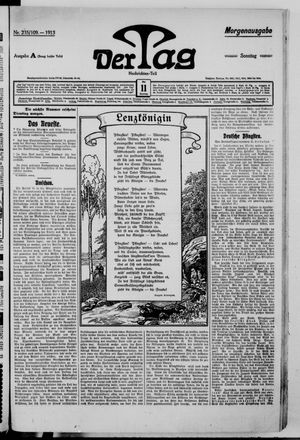 Der Tag vom 11.05.1913