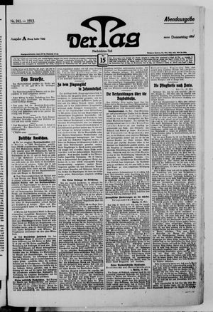 Der Tag vom 15.05.1913