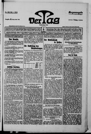 Der Tag vom 06.06.1913