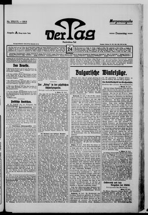 Der Tag on Jul 24, 1913