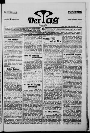 Der Tag vom 29.07.1913