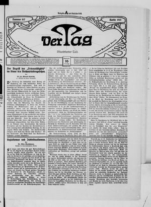 Der Tag vom 16.09.1913