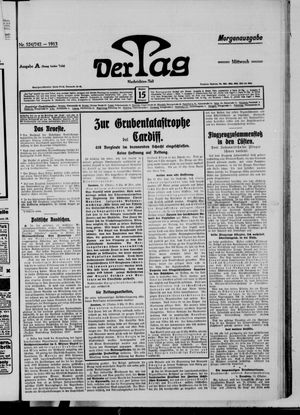 Der Tag vom 15.10.1913