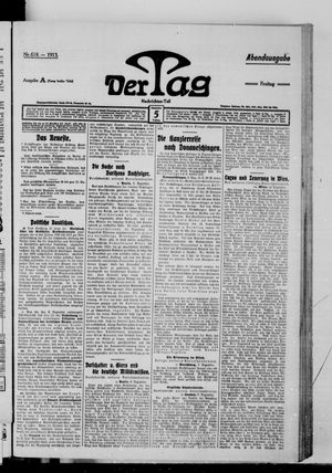 Der Tag vom 05.12.1913