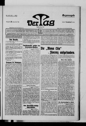 Der Tag vom 13.12.1913