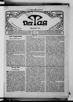 Der Tag vom 01.01.1914