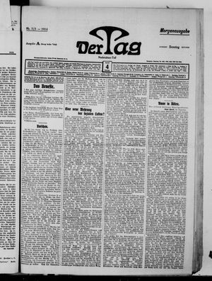 Der Tag vom 04.01.1914