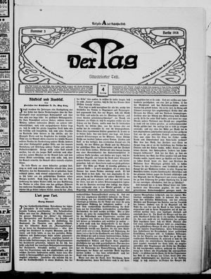 Der Tag vom 04.01.1914