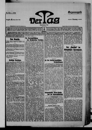 Der Tag vom 06.01.1914